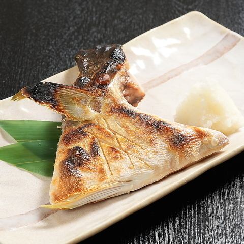 Hearty grilled yellowtail