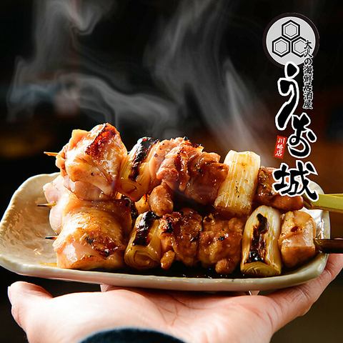 職人技が光る!香ばし地鶏の絶品炭火焼き鳥!