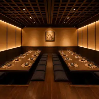 【大型團體宴會】我們提供私人包廂，可用於舉辦大型團體宴會。請隨時與我們聯繫。（川崎包廂居酒屋、本地炸雞、暢飲、宴會、商務招待、女生聚會、生日、週年紀念）