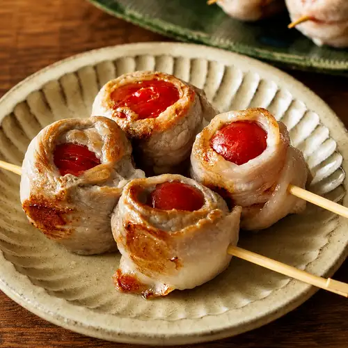 쁘띠 토마토 감아 꼬치