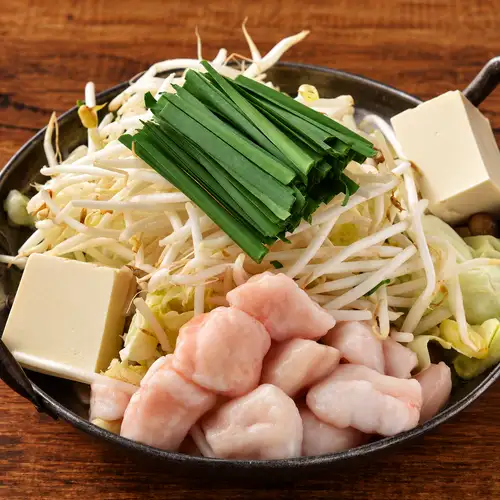 국산 와규 모츠나베