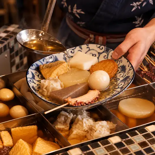 ■ All-you-can-eat oden as an appetizer