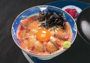 Marsa yellowtail rice bowl