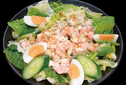 Shrimp tartar salad