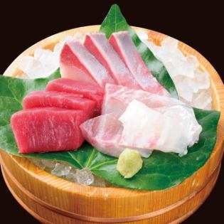 Assortment of 3 sashimi / 5 assortment of sashimi