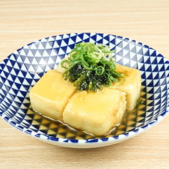 あおさ揚げだし豆腐