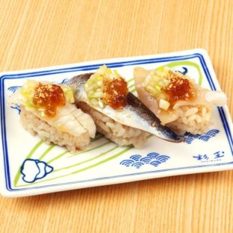 欲張り、ねぎ塩ぽん酢。