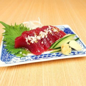 レバ刺しみたいな、かつお