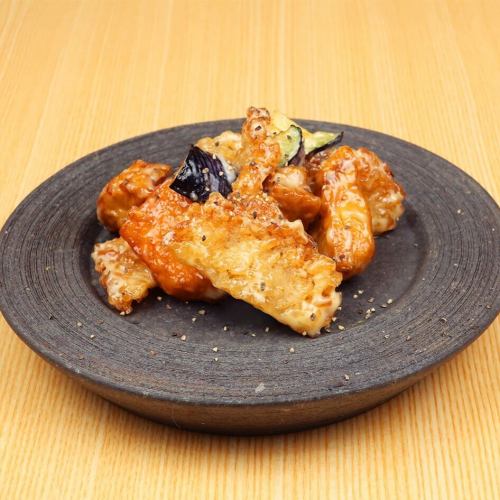 おこげが主役の海鮮唐揚げ~マヨソース~