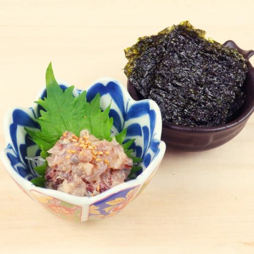 鯵のなめろう