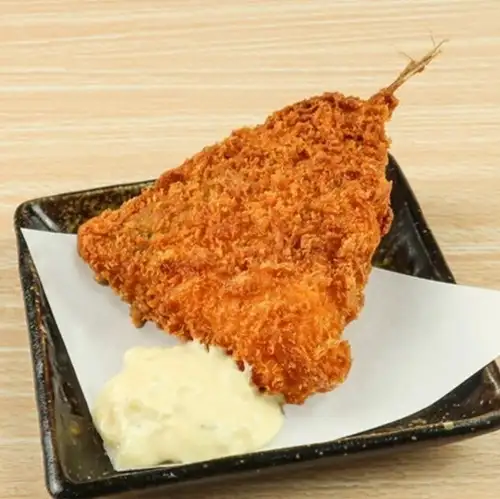 deep-fried horse mackerel