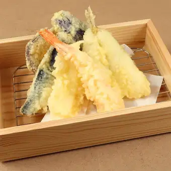 A more indulgent tempura assortment