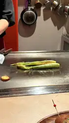 Grilled organic vegetables