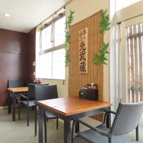 落ち着きのある店内です！