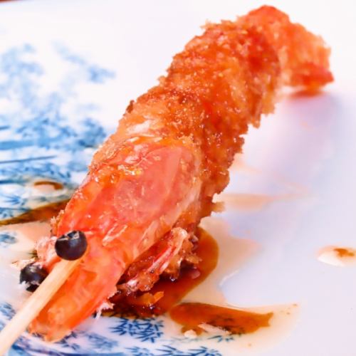 【◇ディナーは違った楽しみ◇】お酒と一緒に居酒屋利用♪油そばの秘伝タレがベースの「串揚げ」がおすすめ