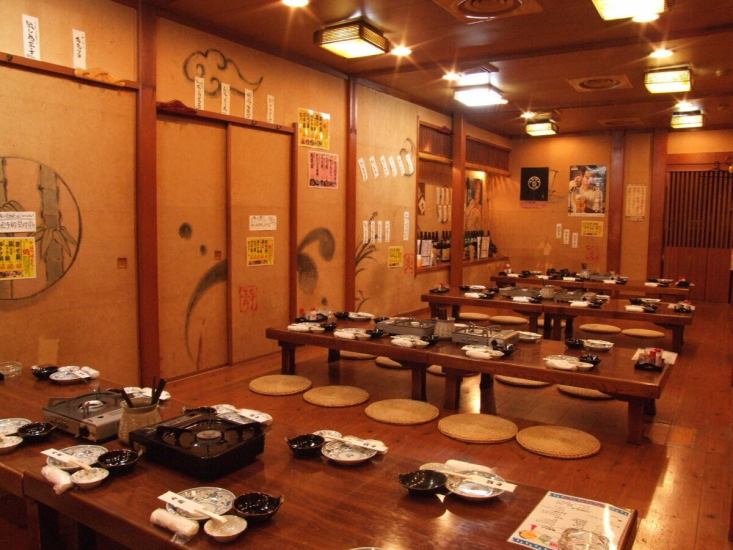 最大100名まで対応☆二次会要らずでゆったり各種宴会コース！