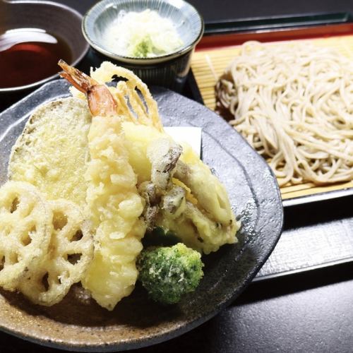 季節の天せいろ蕎麦