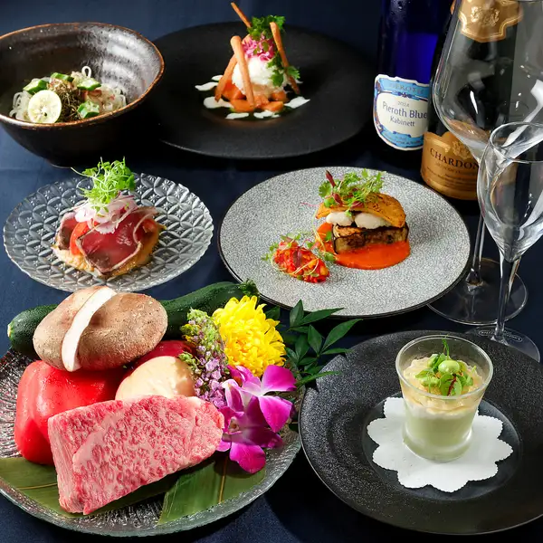月～金限定《華～hana～》和牛リブロース、旬魚、けんけん鰹、季節の前菜など全7品◇8,800円