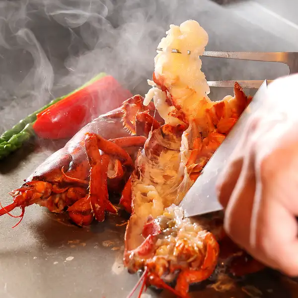 【燦】オマール海老、和牛ロースとフィレ食べ比べ全7品◇14,500円/月～金限定120分飲み放題付プラン18500円