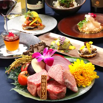 【紅】A5仙台牛食べ比べ  全7品　16,000円