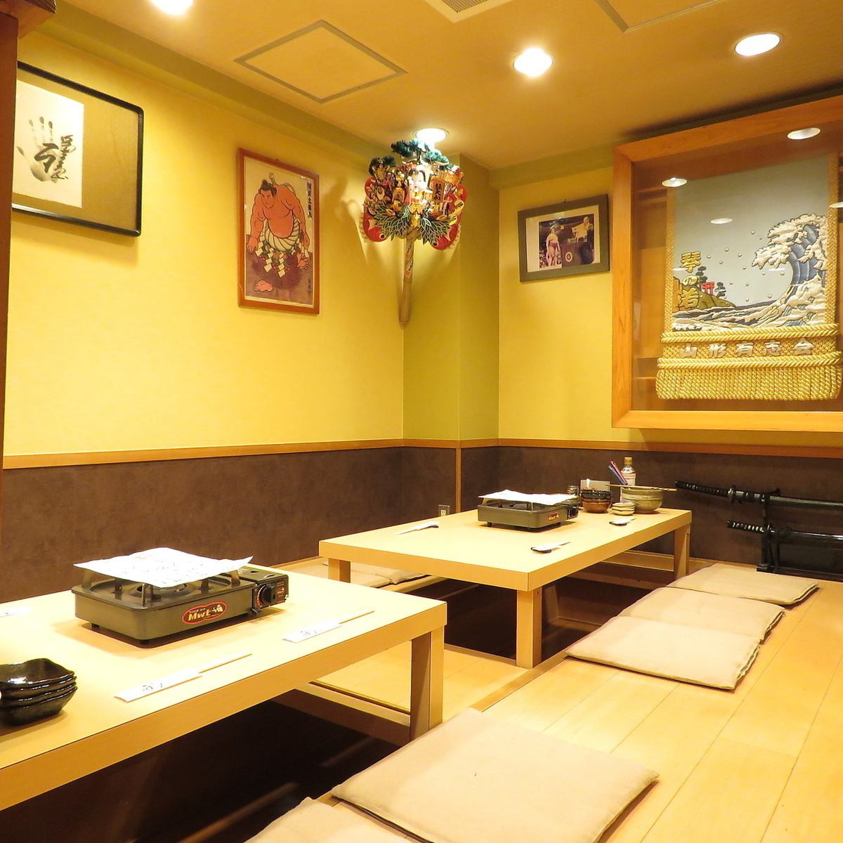 We have a lot of tatami seats available♪Families are also welcome!