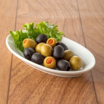 Assorted olives