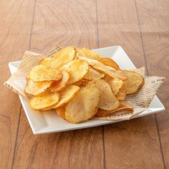 Homemade potato chips