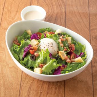 Onsen egg caesar salad