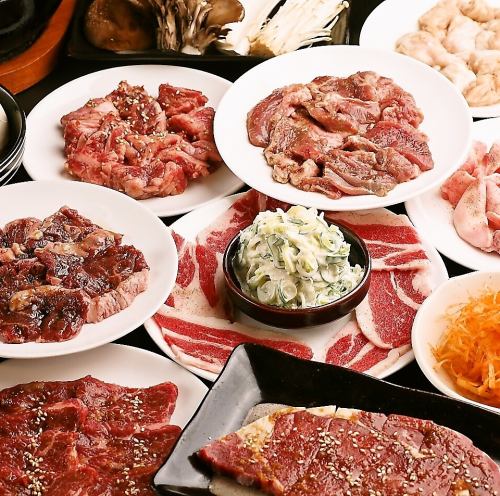 All-you-can-eat and drink from 4,800 yen (tax included)