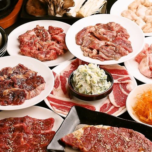 All-you-can-eat and drink from 4,800 yen (tax included)