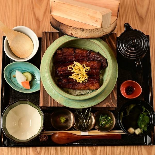 土鍋ひつまぶし　※吸物・香の物付き
