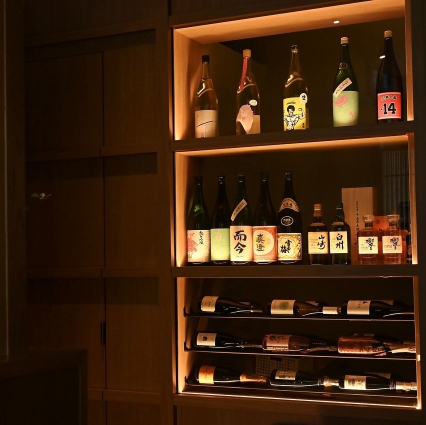 日本酒やワインとの相性ぴったりなこだわり料理をご賞味ください