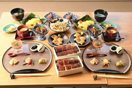 【うなぎづくし飲み放題付きコース】お料理10品+飲み放題付 12,000円(税込)