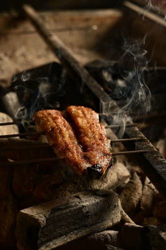 Unagi Namiunagi's carefully selected domestic eels are grilled over binchotan charcoal.