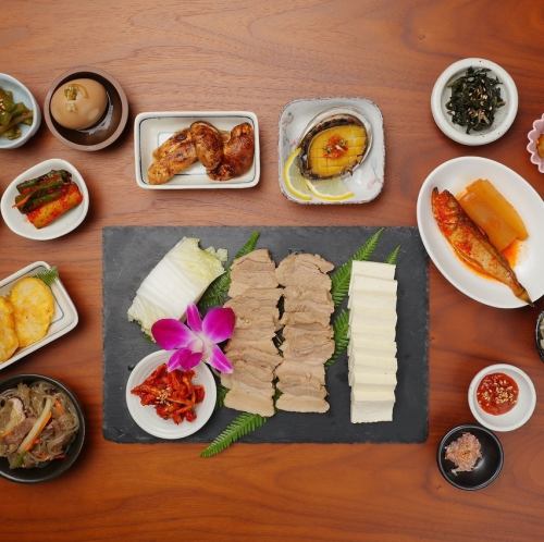 ポッサムコース(ジューシー蒸し豚)