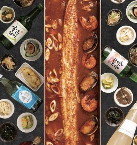 大人気！1m超え太刀魚煮込