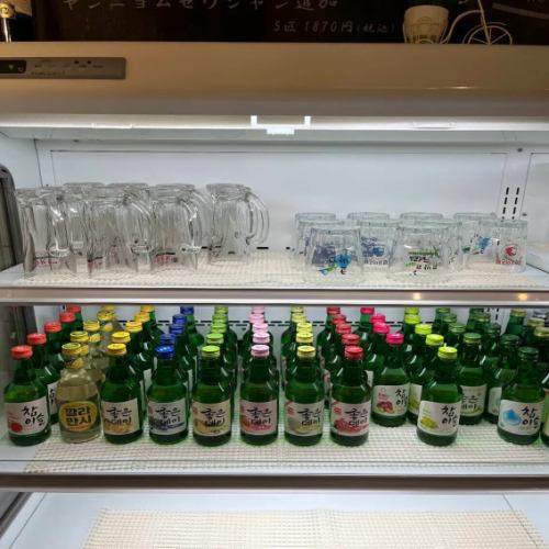 チャミスルも各種ご用意！