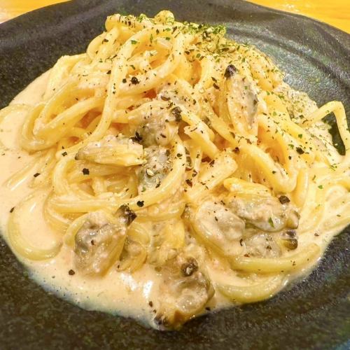 生パスタ／アサリと明太子