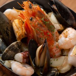 魚介のSuperアヒージョ