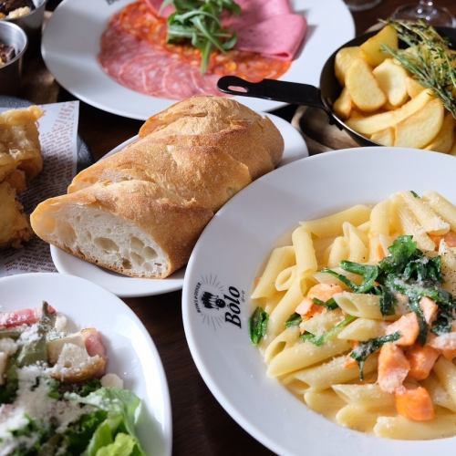 シェフこだわりの本格創作イタリアンを◎