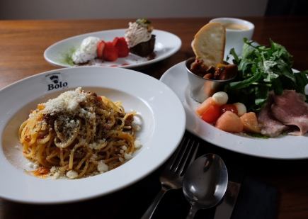 【カジュアルランチコース】前菜・パスタ・ミニドルチェ★ドリンク付き