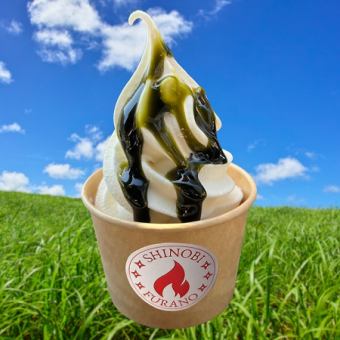 Furano Milk Soft Serve Ice Cream (Matcha)