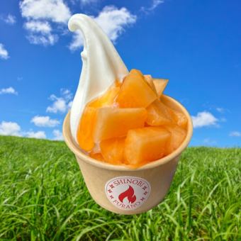 Furano Milk Soft Serve Ice Cream (Melon Pulp) Seasonal Limited Edition