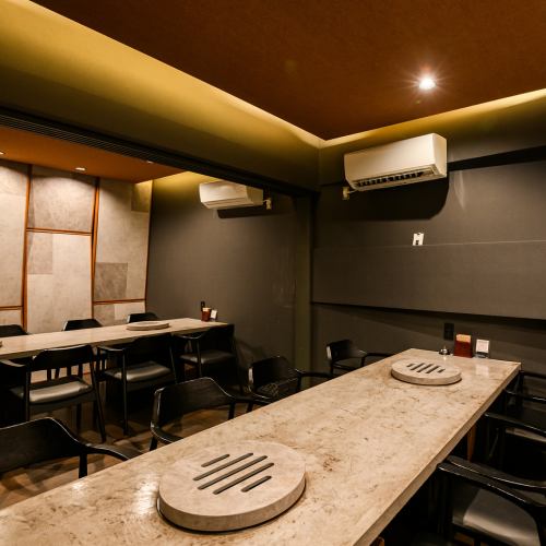 ２階の個室は貸切可能！