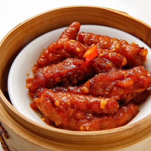香港鶏足醤油ソース蒸