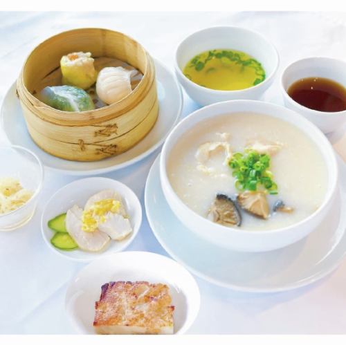 Weekday only! Choose your Hong Kong congee lunch set