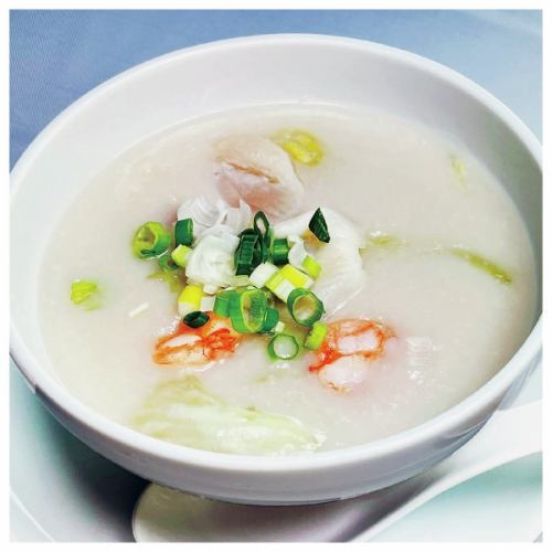 Hong Kong seafood and shrimp congee