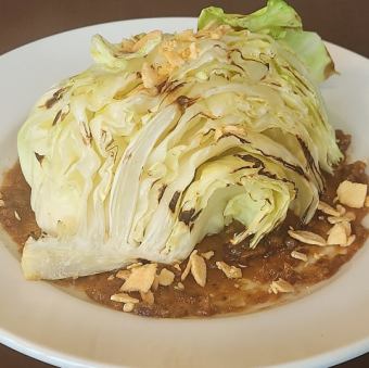 炭焼きアンチョビキャベツ