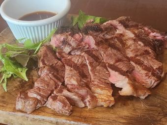 十勝牛サーロインの炭火焼き　150g