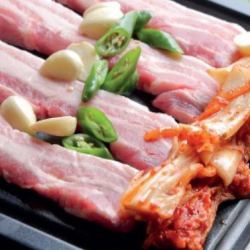 Sticky Samgyeopsal set for 1 person